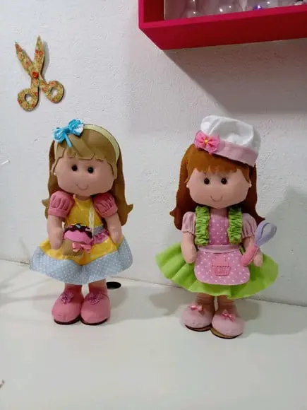 Bonecas confeiteira