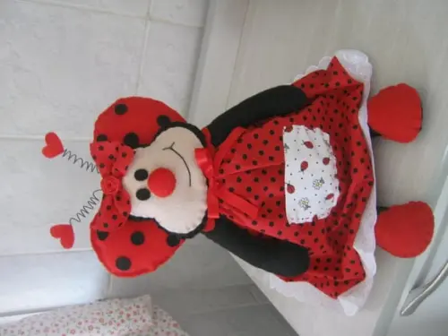 Enfeite cozinha joaninha
