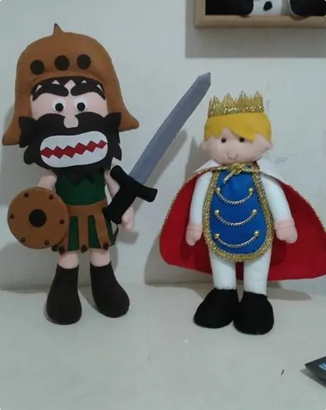 golias e rei davi