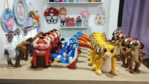 Rei Leão Centro de Mesa