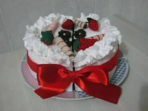 Torta em feltro