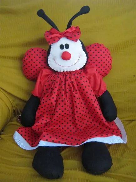 Joaninha pano