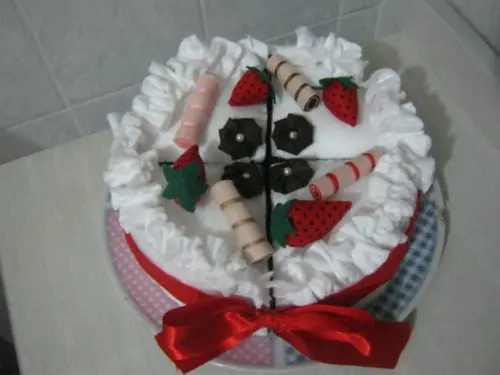 Torta em feltro