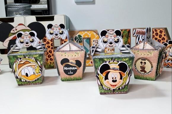 Caixa suhi - tema Mickey Safari