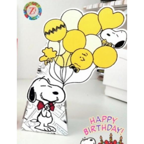Caixa Pirâmide - Snoopy