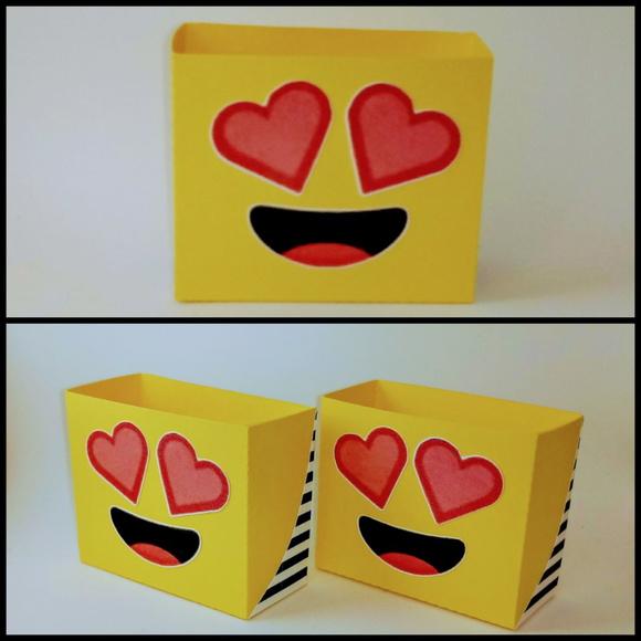 Caixinha para doces - EMOJIS
