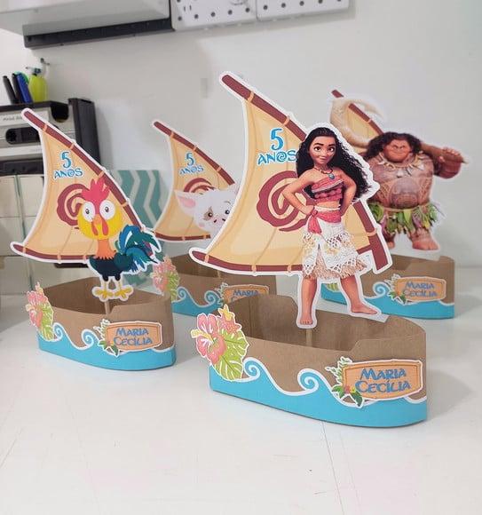 Centro de Mesa - Tema Moana