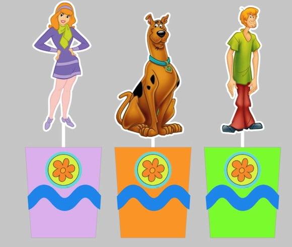 Centro de Mesa Baldinho - Scooby Doo