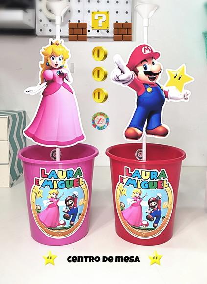 Centro de Mesa Baldinho - Mario Bros