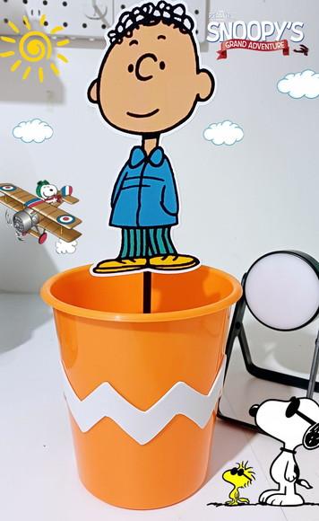 Centro de Mesa Baldinho - SNOOPY E SUA TURMA