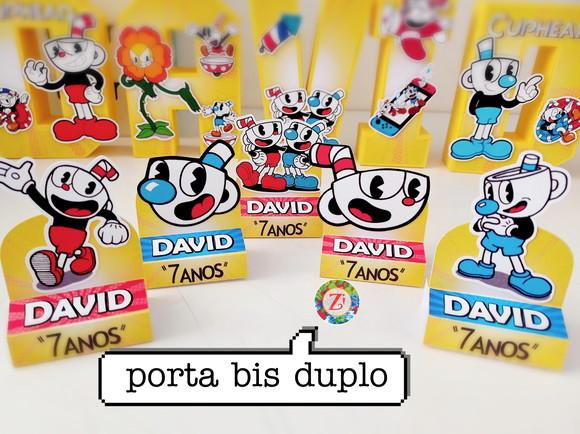 Porta BIS duplo - CUPHEAD