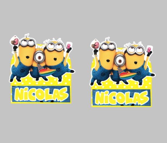 Porta Bis Duplo - Minions