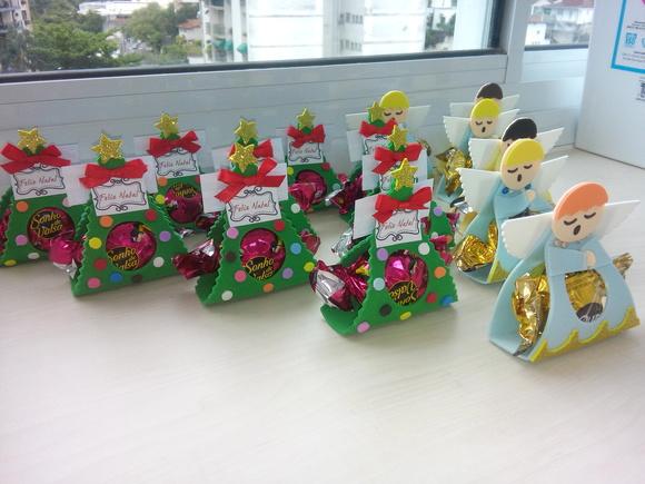 Porta bombom - Lembrancinha de NATAL