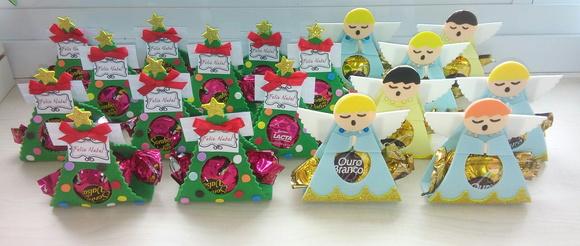 Porta bombom - Lembrancinha de NATAL