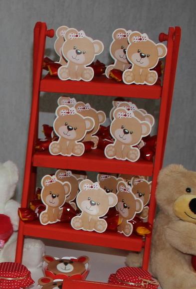 Porta bombom - Urso