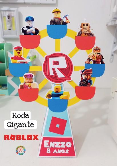 Roda Gigante (caixa Pirâmide) - Tema Roblox
