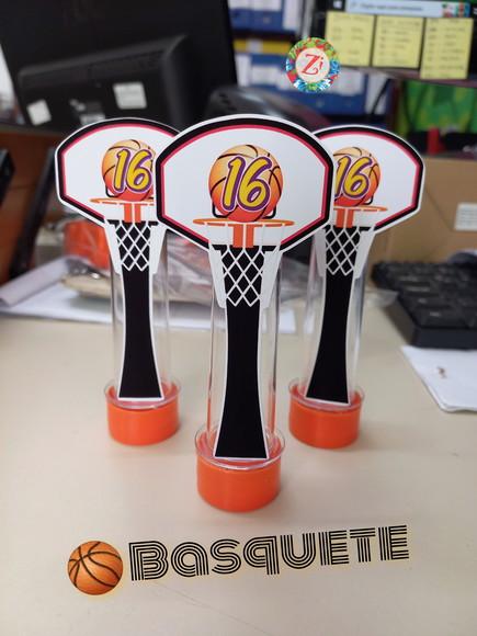 Tubetes - Tema Basquete