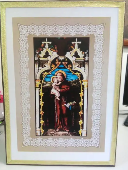 Caixa decorada - Santo Antonio