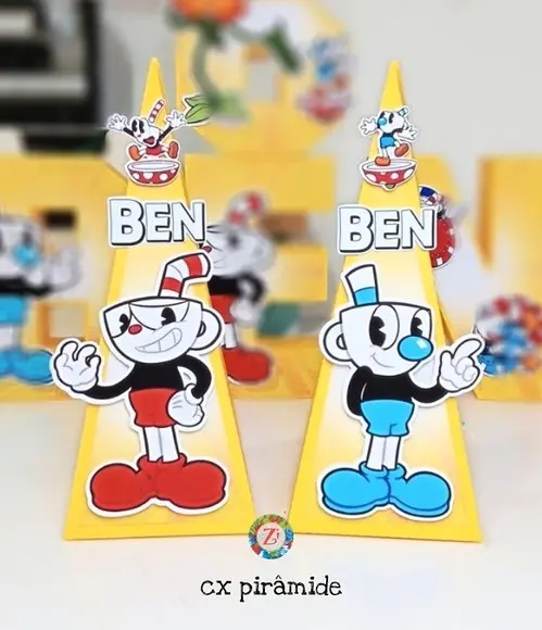 Caixa Pirâmide - Cuphead