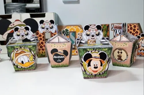 Caixa suhi - tema Mickey Safari