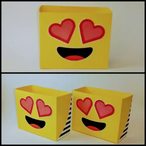 Caixinha para doces - EMOJIS