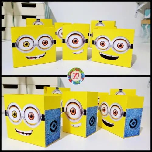 Caixinha para doces - MINIONS