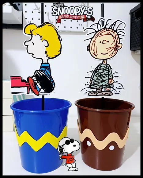 Centro de Mesa Baldinho - SNOOPY E SUA TURMA