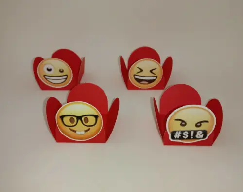 Forma para docinho - EMOJIS