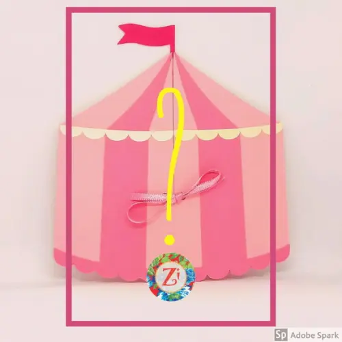 Convite - CIRCO ROSA
