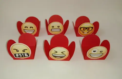 Forma para docinho - EMOJIS