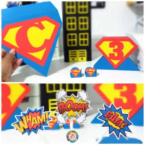 Kit festa - tema SUPERMAN