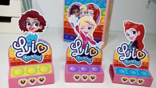 Porta Bis Duplo - Pop It