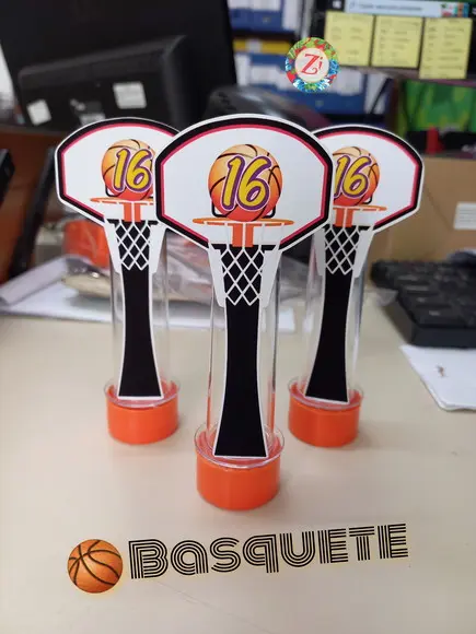 Tubetes - Tema Basquete