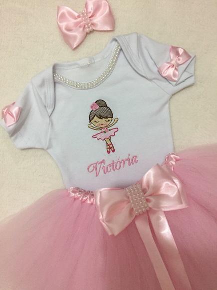 Fantasia Bailarina Rosa