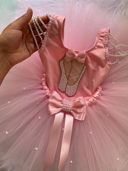 Fantasia Bailarina Luxo Vestido de Bale