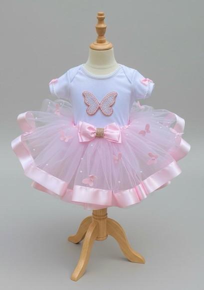 Fantasia Borboleta Infantil Menina Jardim Encantado