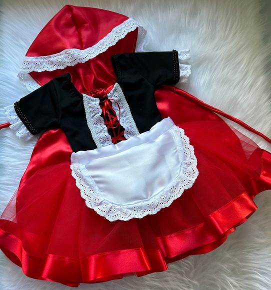 Fantasia Chapeuzino Vermelho Lobo Mal