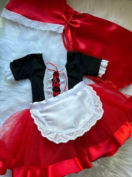 Fantasia Chapeuzino Vermelho Lobo Mal