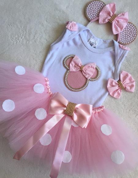Fantasia da Minnie Rosa