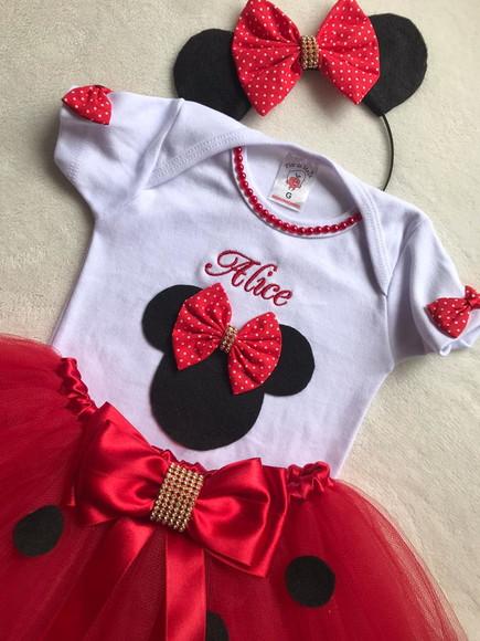 Fantasia da Minnie Vermelha