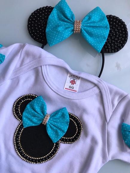 Fantasia Minnie Azul