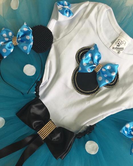 Fantasia Minnie Azul