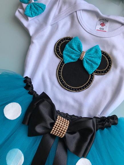 Fantasia Minnie Azul