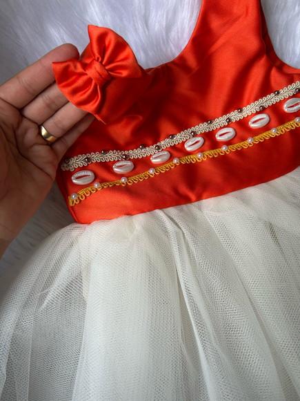 Fantasia Moana Baby Vestido Infantil