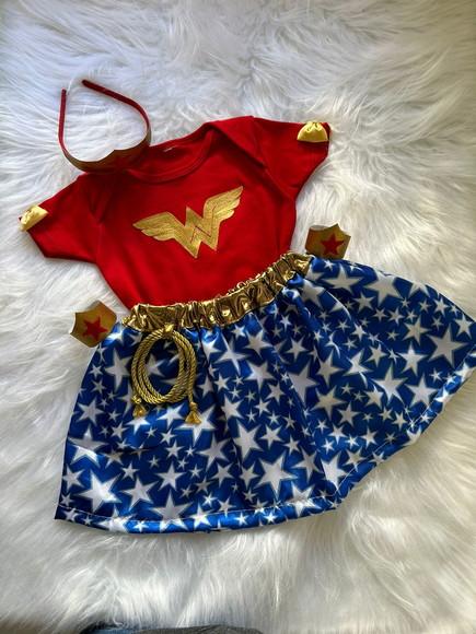 Fantasia Mulher Marvilha Super Herois