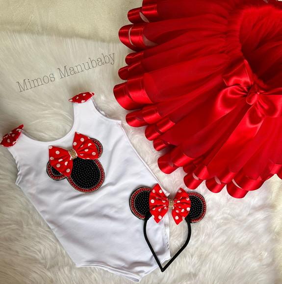 Minnie Fantasia Minnie Vestido Infantil