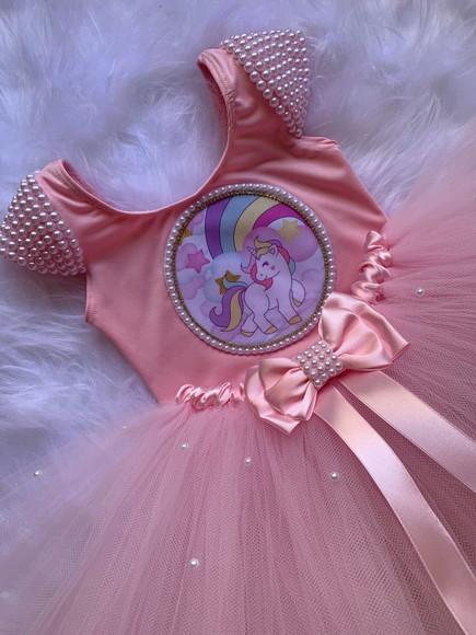Roupa de Unicornio Rosa