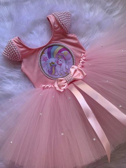 Roupa de Unicornio Rosa