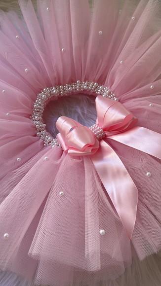 Saia Bailarina Tutu Rosa
