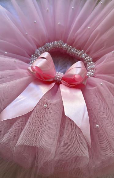 Saia Bailarina Tutu Rosa